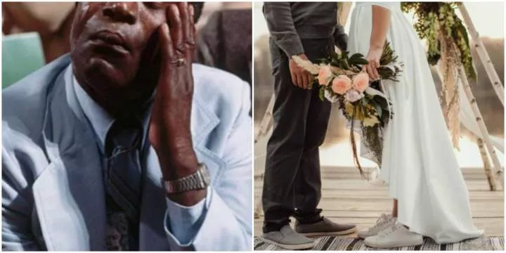 "She asks me to repay it" - Newlywed man cries out as he discovers wife owes N257 million debt on wedding night