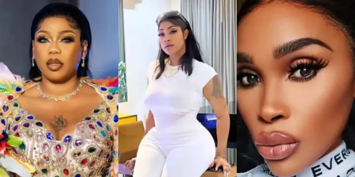 Toyin Lawani calls out aesthetic doctor, Dr Bea for criticising Angela Okorie's BBL yansh Toyin Lawani calls out aesthetic doctor, Dr Bea for criticising Angela Okorie's BBL yansh