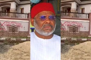 PDP Chieftain cries as his home is marked for demolition in 7 days