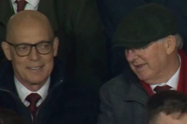 Sir Alex Ferguson at the City Ground for Nottingham Forest vs Man United in the FA Cup