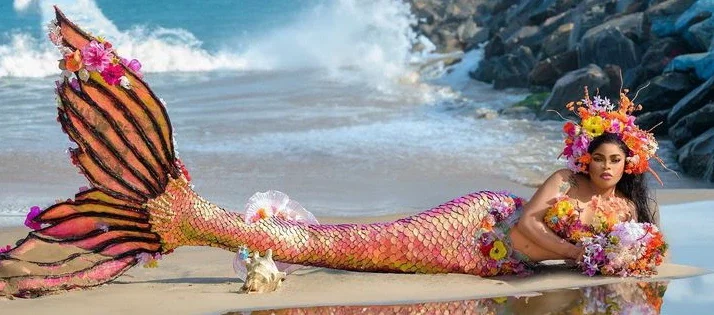 Reaction Stirs As Bobrisky Shares New Pictures Of Himself In A Mermaid Outfit.