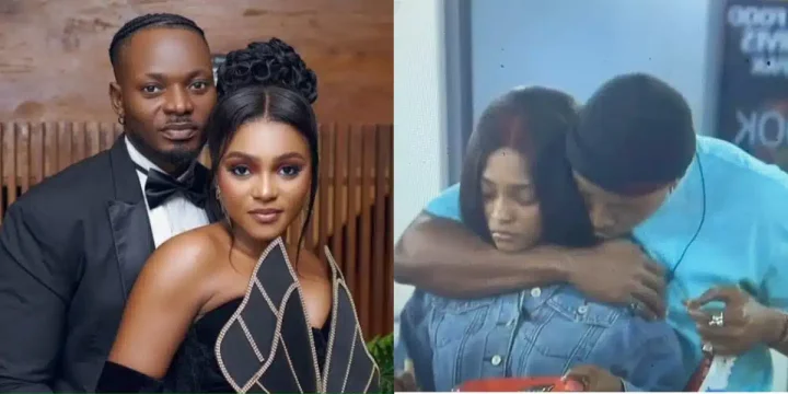 BBNaija S9: Adorable moment Kassia got shocked as Kellyrae sneaked up behind her