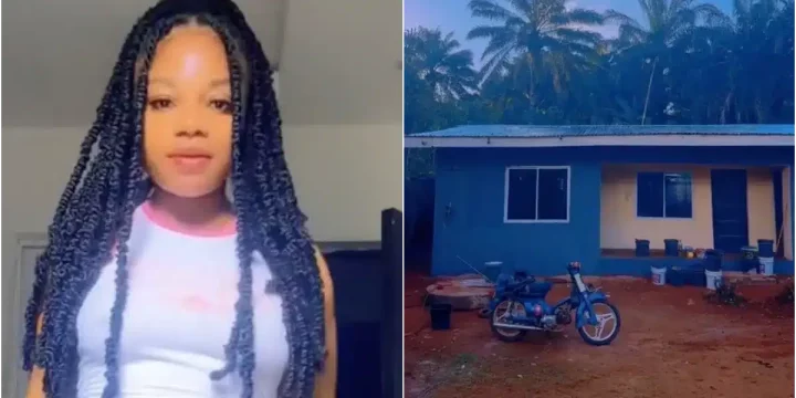 Lady builds portable house for her parents, vows to do more