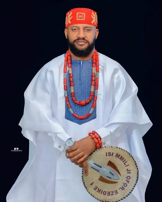 Pastor Yul Edochie calls for arrest of artist behind portrait of Charles Awurum