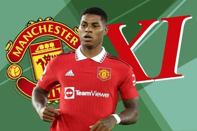 Man United's Strongest XI Featuring Hojlund, Rashford and Fernandes That Could Face Manchester City