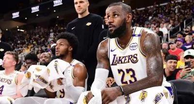 LeBron, Bronny James Make History As First Father-Son Duo In NBA