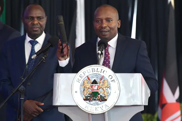 Kenya's Ruto chooses interior minister as new deputy