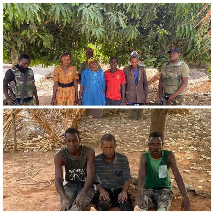 Troops rescue five kidnapped victims, arrest three suspected kidnappers in Kaduna