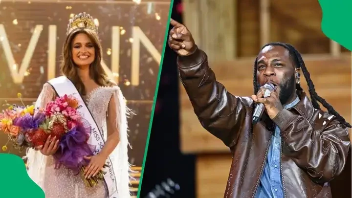 Burna Boy Breaks Silence On Miss South Africa 2024 Controversy