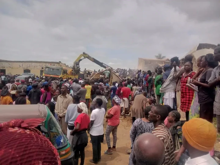 Tragedy in Jos as school building collapses on students writing exams