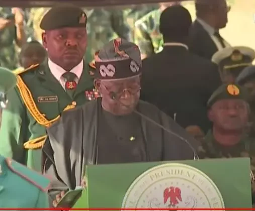 Tinubu confers national honour to slain soldiers, gives scholarship to their children