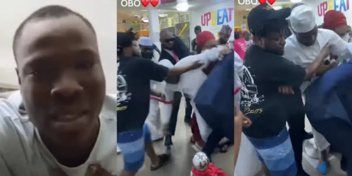 Fan who held Davido's leg apologizes