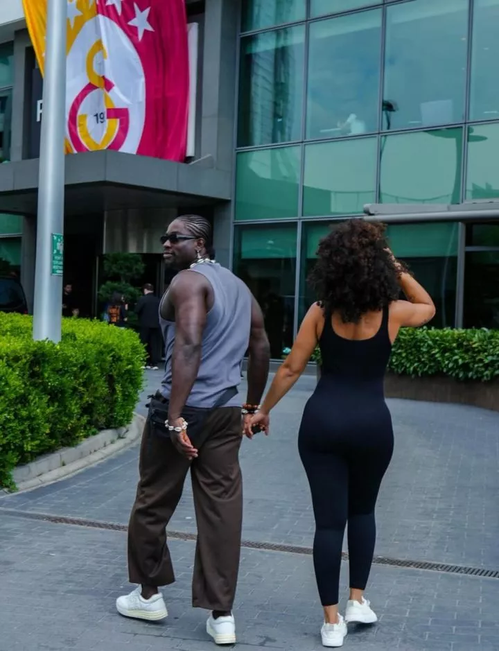 Verydarkman steps out with mystery woman in Turkey
