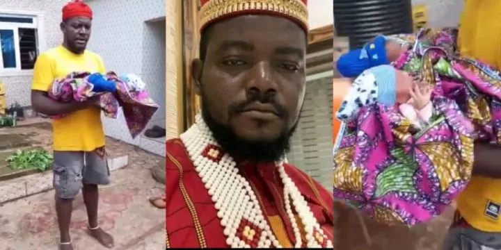 Enugu native doctor Ezeani dedicates twins to gods in viral video Enugu native doctor Ezeani dedicates twins to gods in viral video