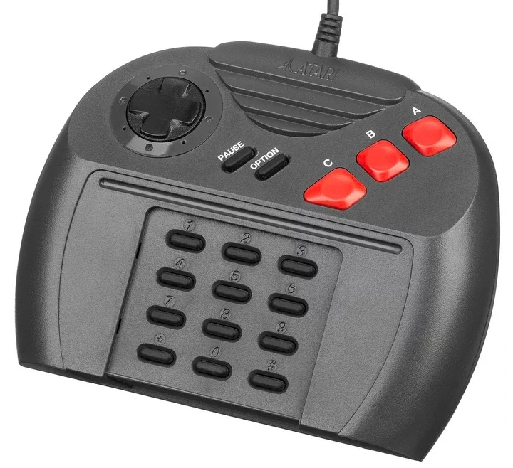 The Atari Jaguar controller.