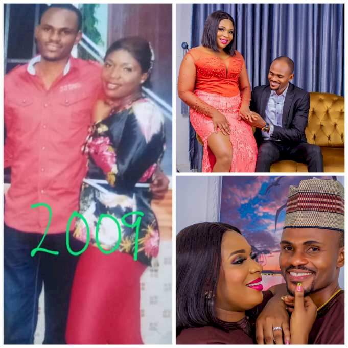 'Destiny cannot be denied' - Nigerian lady says as she finally gets set to wed lover after dating for 13 years (Photos)