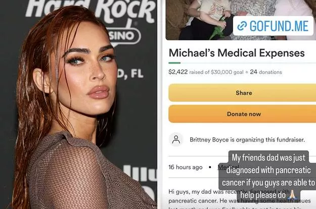 Actress Megan Fox hits back after she was slammed for asking fans to donate to her friend