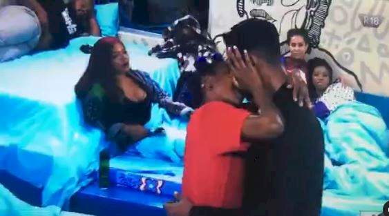 BBNaija: 'He don swallow at least two rings' - Reactions as Arin kisses Yousef during Truth or Dare game (Video)
