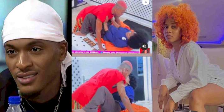 #BBNaija: Sensual moments between Groovy and Phyna get tongues wagging (Videos)