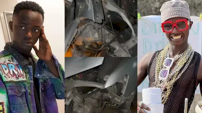 Correct Aboki thanks God as he survives ghastly car crash (Video)