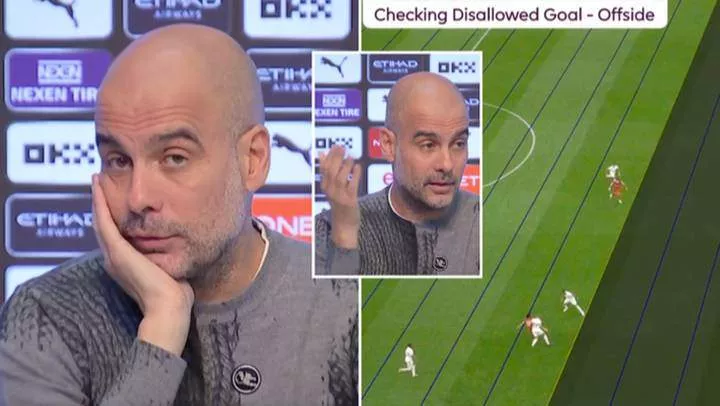 Pep Guardiola's response to Jurgen Klopp and Liverpool over calls for replay after VAR error
