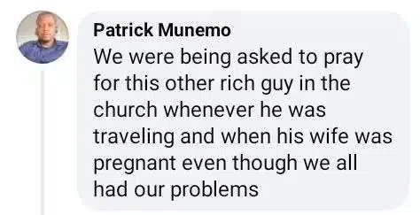 'I stopped going to church because they kept asking us to pray for a rich member' - Writer discloses