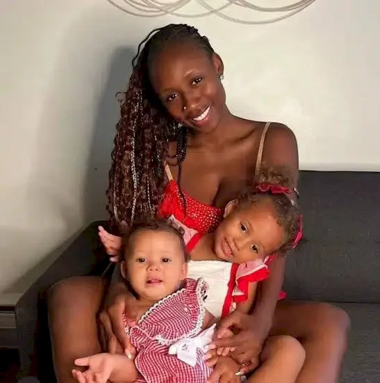 Korra Obidi taunts ex-husband as court bans them from posting their kids online (Video)