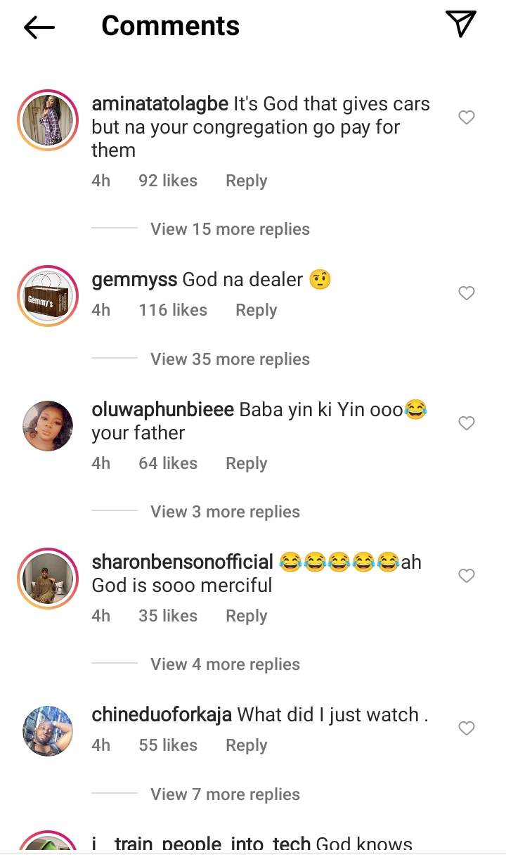 'No be same God most of your members dey serve?' - Reactions as Prophet Fufeyin flaunts fleet of cars, says 'it's God that gives cars' (Video)