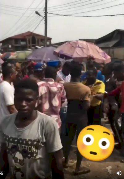 Unrest as 'Aboki' allegedly takes someone's manhood in Benin (Video)