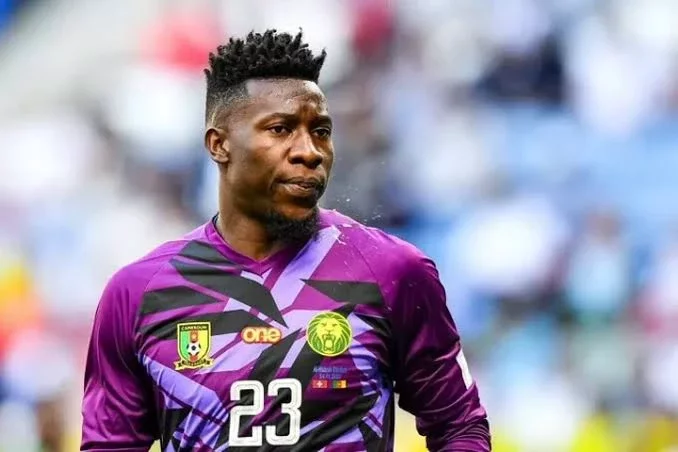 Reports: Man Utd Goalie, Andre Onana to make a return to his national team ahead of the AFCON