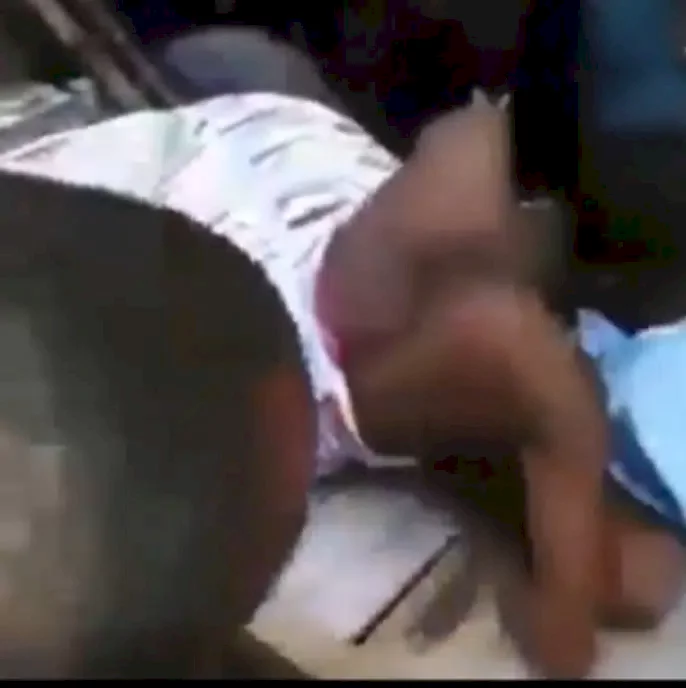 Married woman and her lover cry out for help after getting stuck in each other while having a bedroom time (Video)