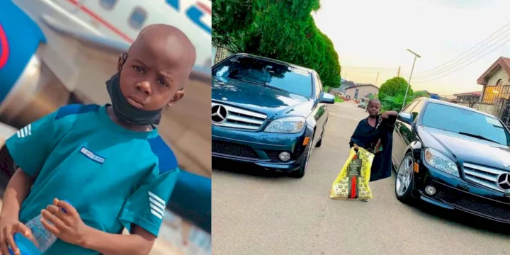 Child comedian, Kiriku buys two Mercedes Benzes