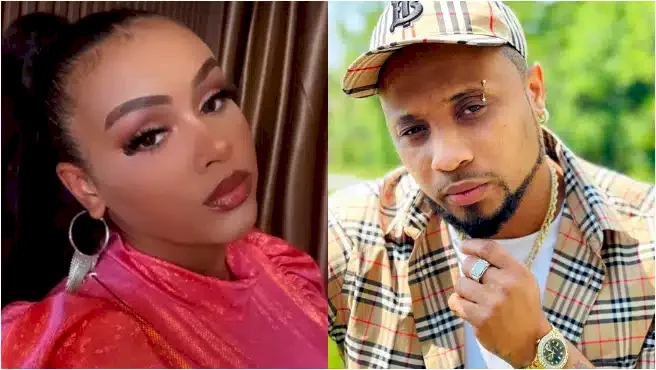 Sina Rambo's estranged wife, Korth exposes Gov Adeleke's son, shows alleged theft record