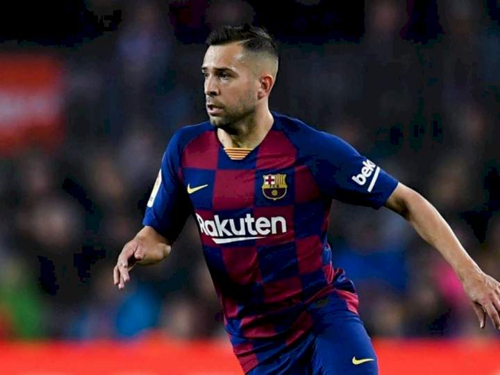 PSG: Jordi Alba clears air on being responsible for Messi's exit from Barcelona