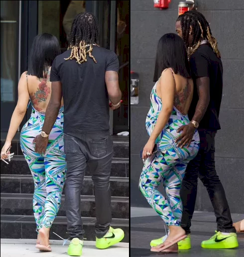 Offset caresses wife Cardi B's backside as they go house-hunting in New Jersey (photos)