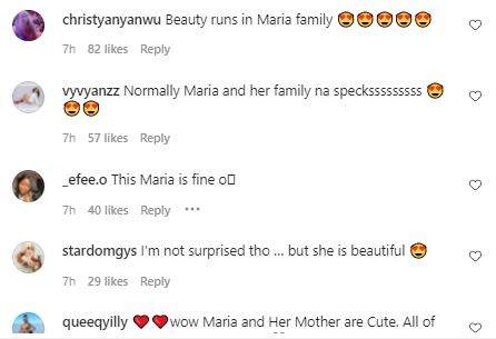 Reactions as Maria Chike shows off mother and sister (Video)