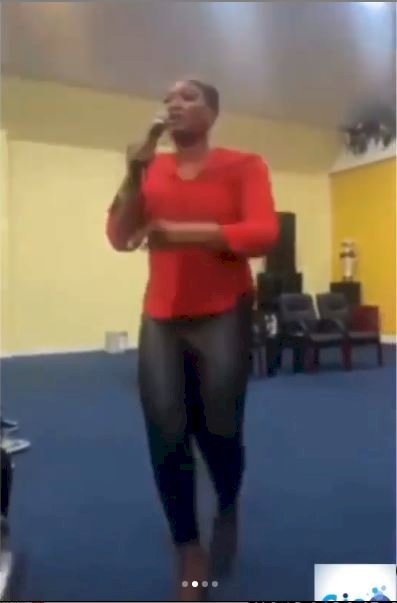 Moment Pastors Wife Rained Curses On Members For Not Contributing