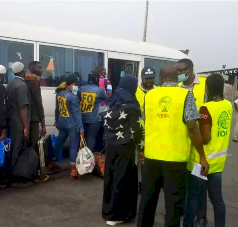 158 stranded Nigerians return from Libya