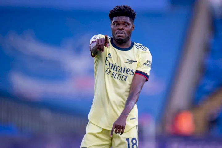 Thomas Partey explains decision to switch Arsenal squad number