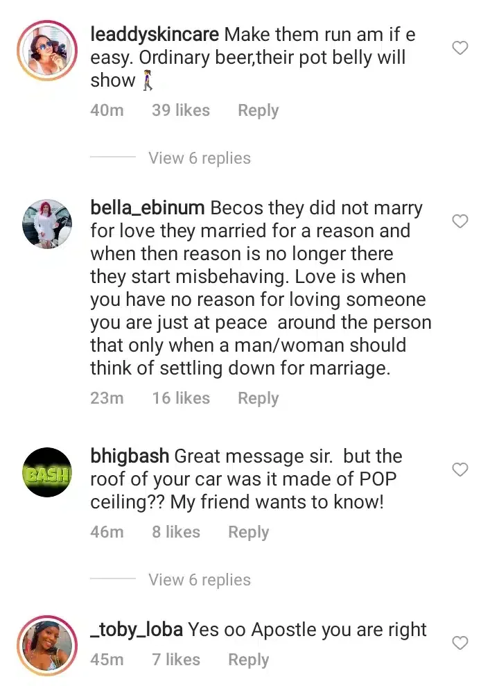'Something is wrong with your brain' - Apostle Okose chides men who expect wives to remain slim after several pregnancies (Video)
