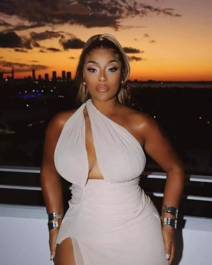 "No woman should be entitled to half of a man's earnings if she hasn't struggled with him" - Rapper, Stefflon London says