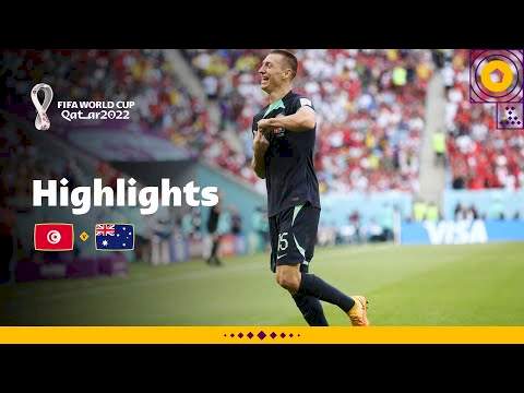 Tunisia 0  -  1 Australia (Nov-26-2022) World Cup 2022 Highlights