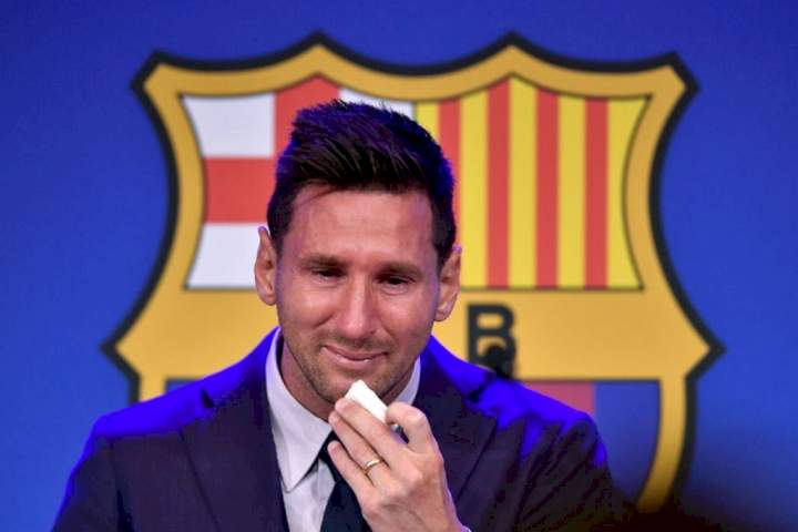 Messi is greedy, shedding crocodile tears - Saleh