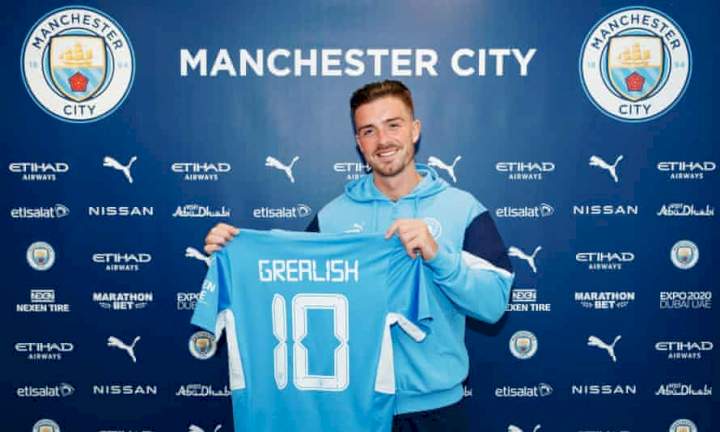 EPL: What Grealish said after joining Man City
