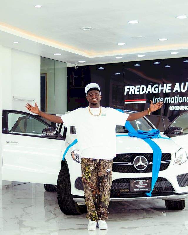 Nasty Blaq bags deal with automobile brand, gets brand new Mercedes Benz SUV