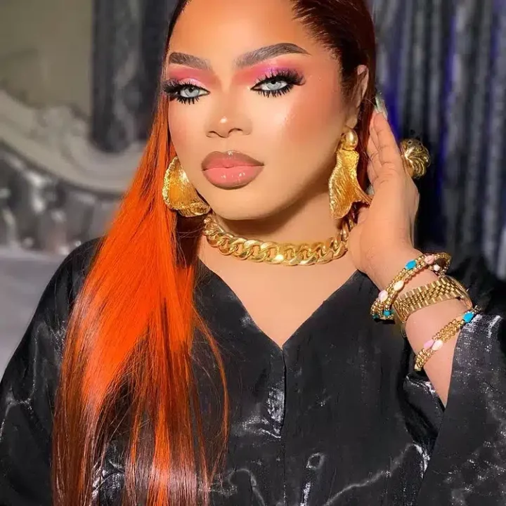 "I cook with table water only" - Bobrisky brags (Video)