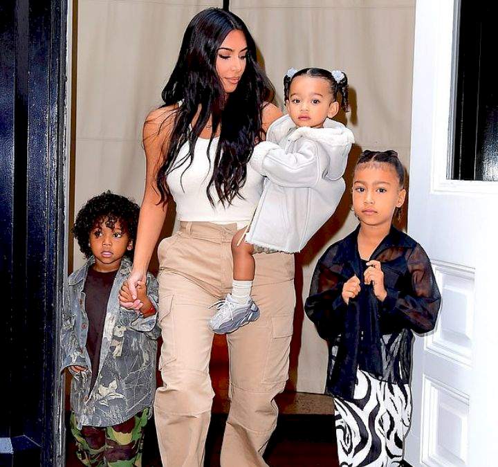 Drama as Kanye West accuses ex-wife, Kim Kardashian of trying to kidnap their daughter (Details)