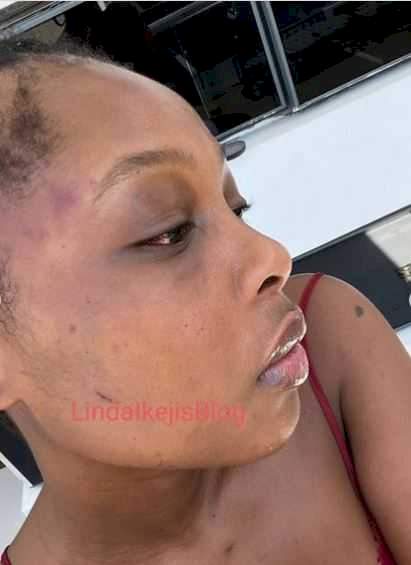 Man called out for manhandling women, filmed beating girlfriend (Video)