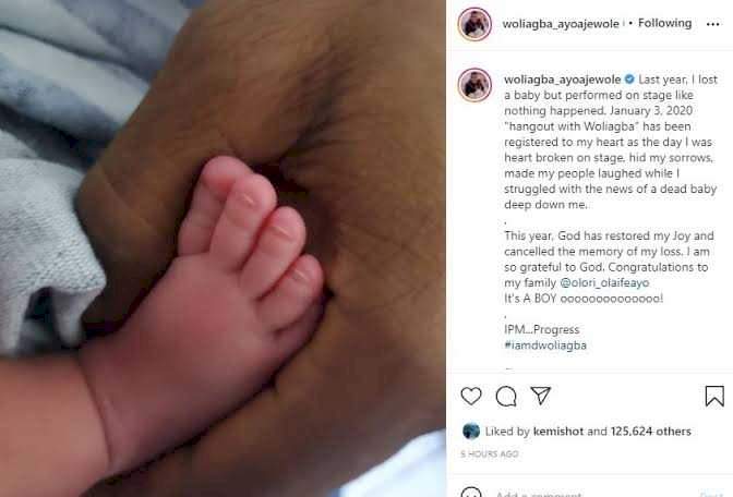 Woli Agba, Kizz Daniel, other celebrities who celebrated childbirths in 2021