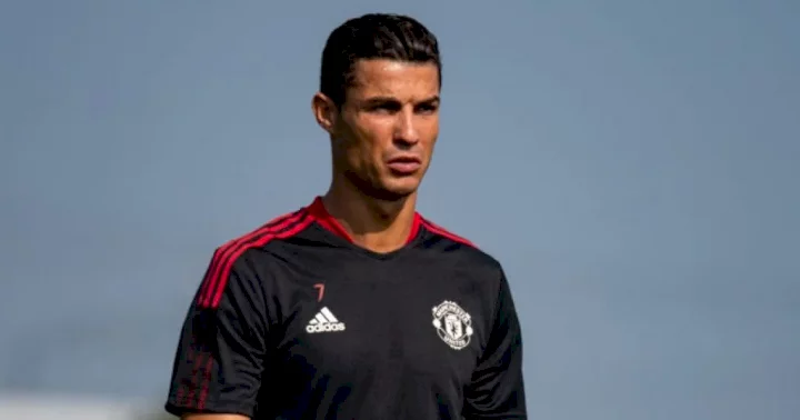 EPL: Man Utd react as Ronaldo leaves Old Trafford after Ten Hag substitutes him